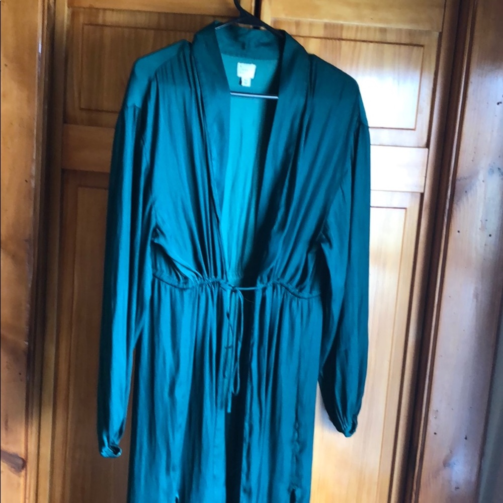 Emerald Green Duster